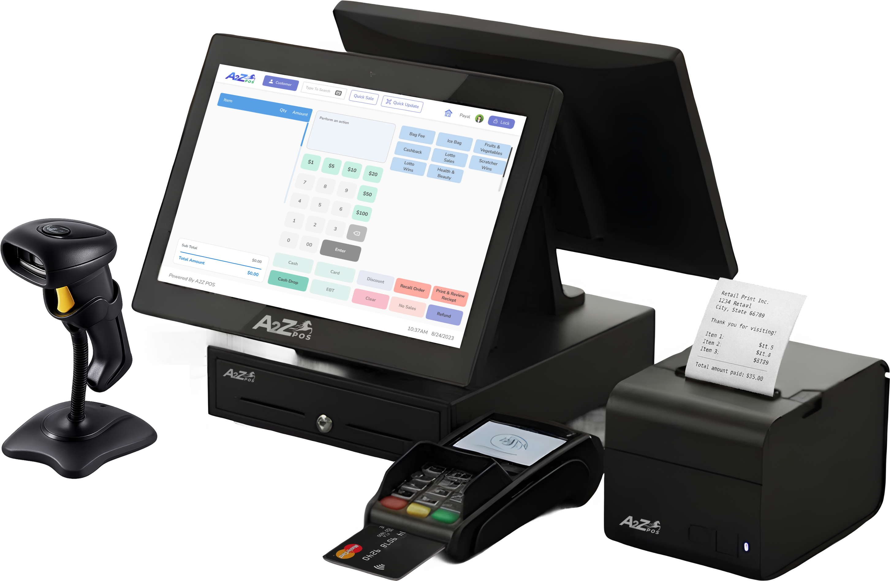 POS TERMINALS feature overview