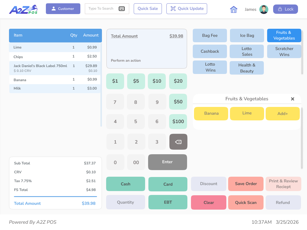 RING SALES feature overview